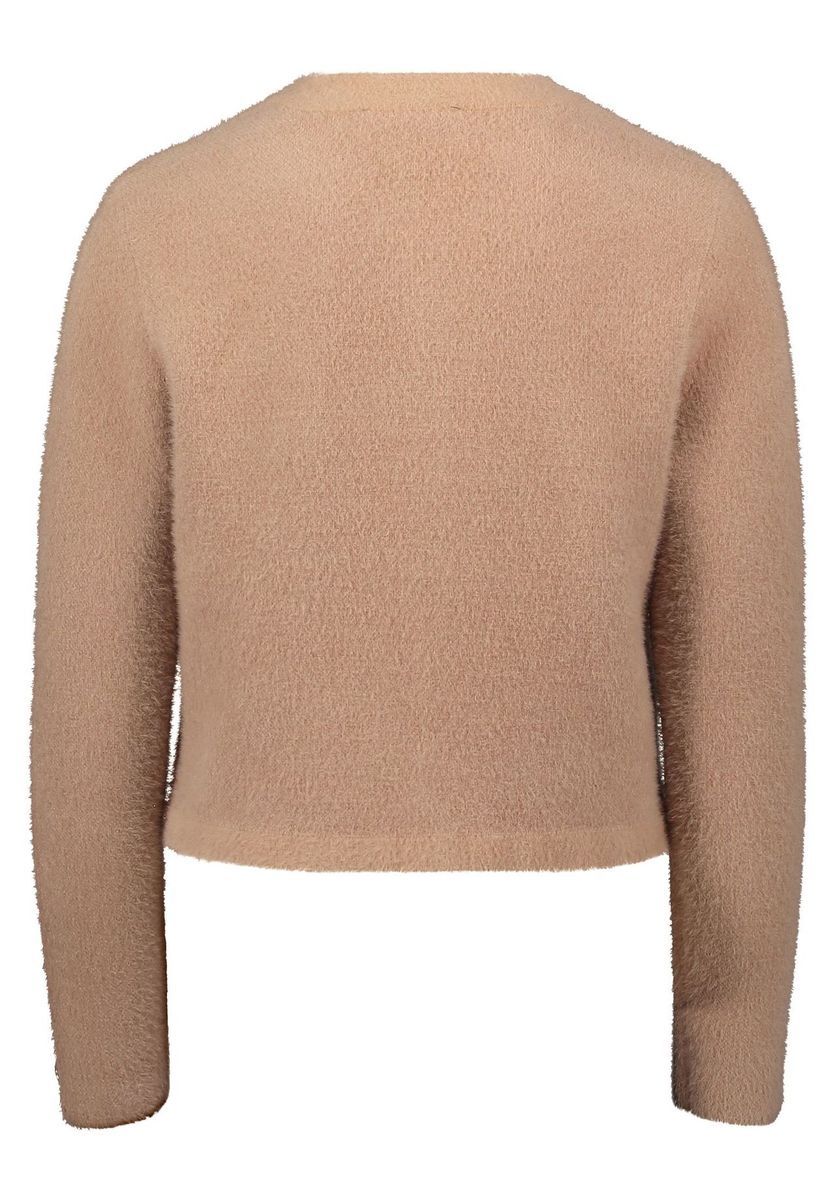 Kuschelige Strickjacke mit Struktur und Taschen