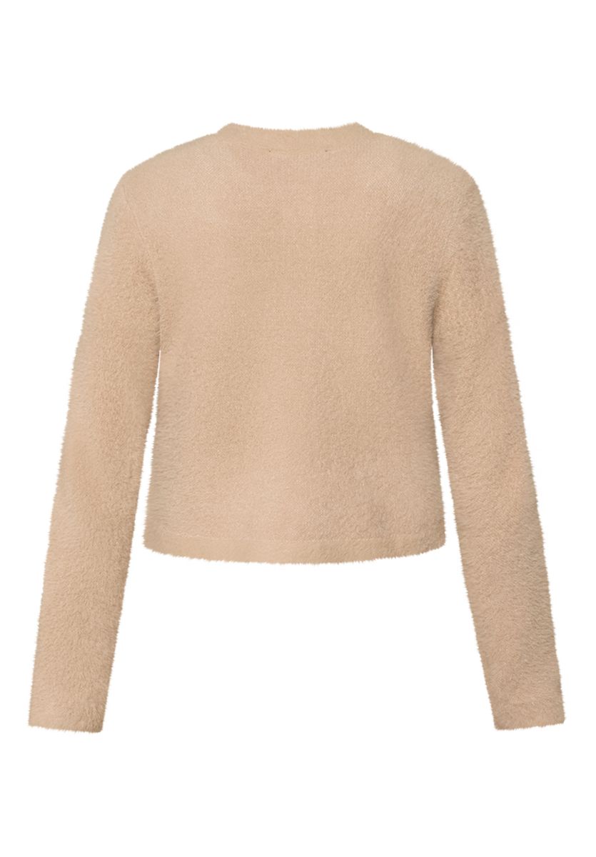 Weicher Strick-Cardigan mit Struktur