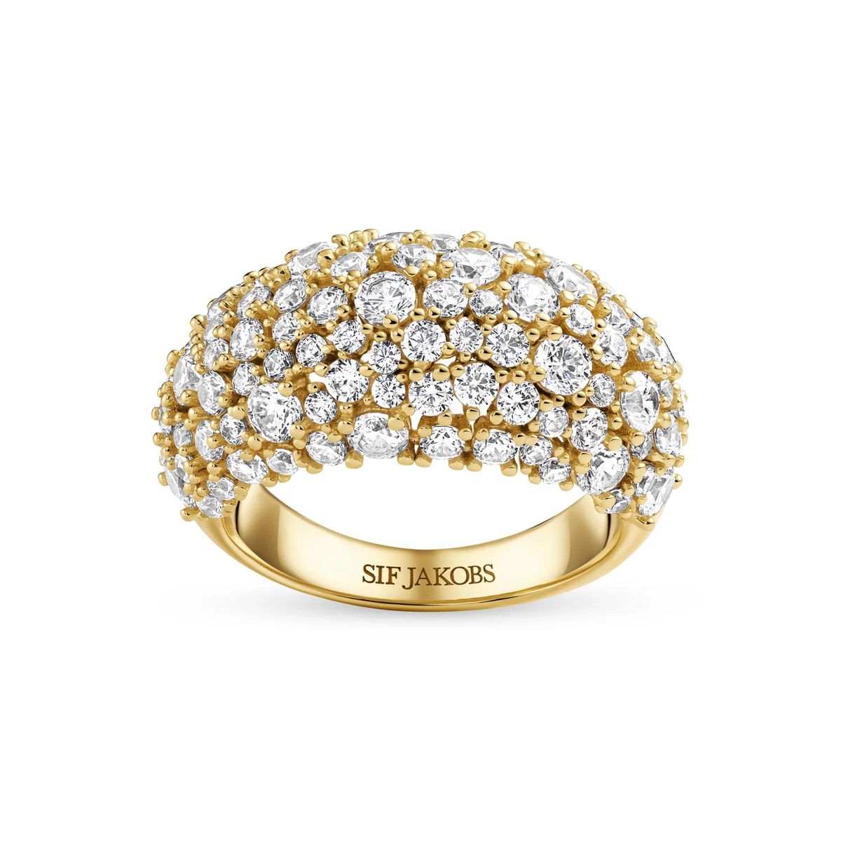 Pavé-Cluster-Kuppelring