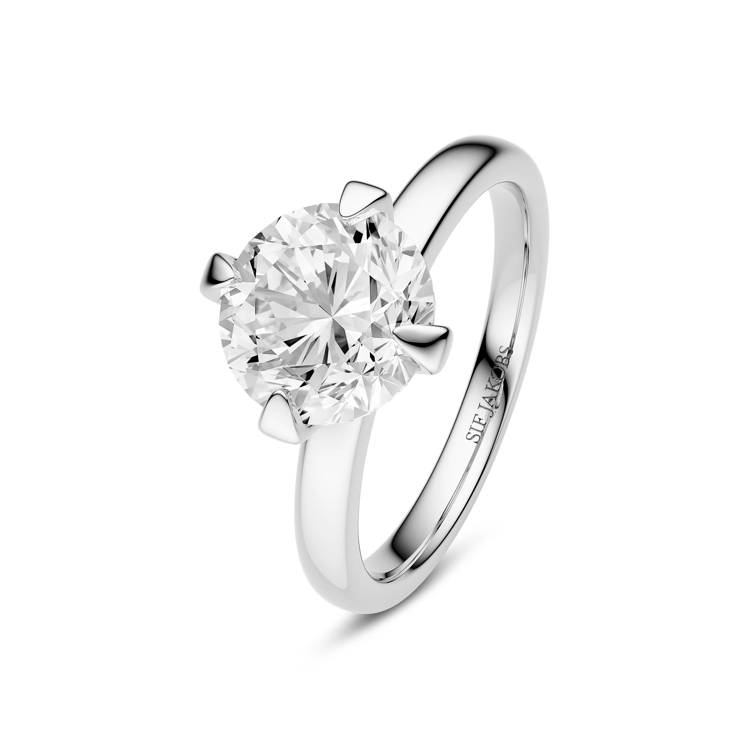 Eleganter Venice Solitär Diamantring