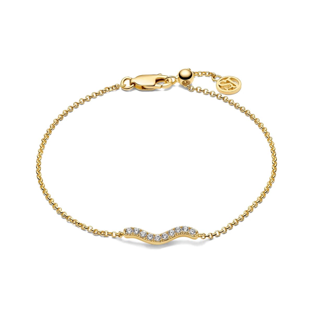 Ellera Waves Pavé Armband