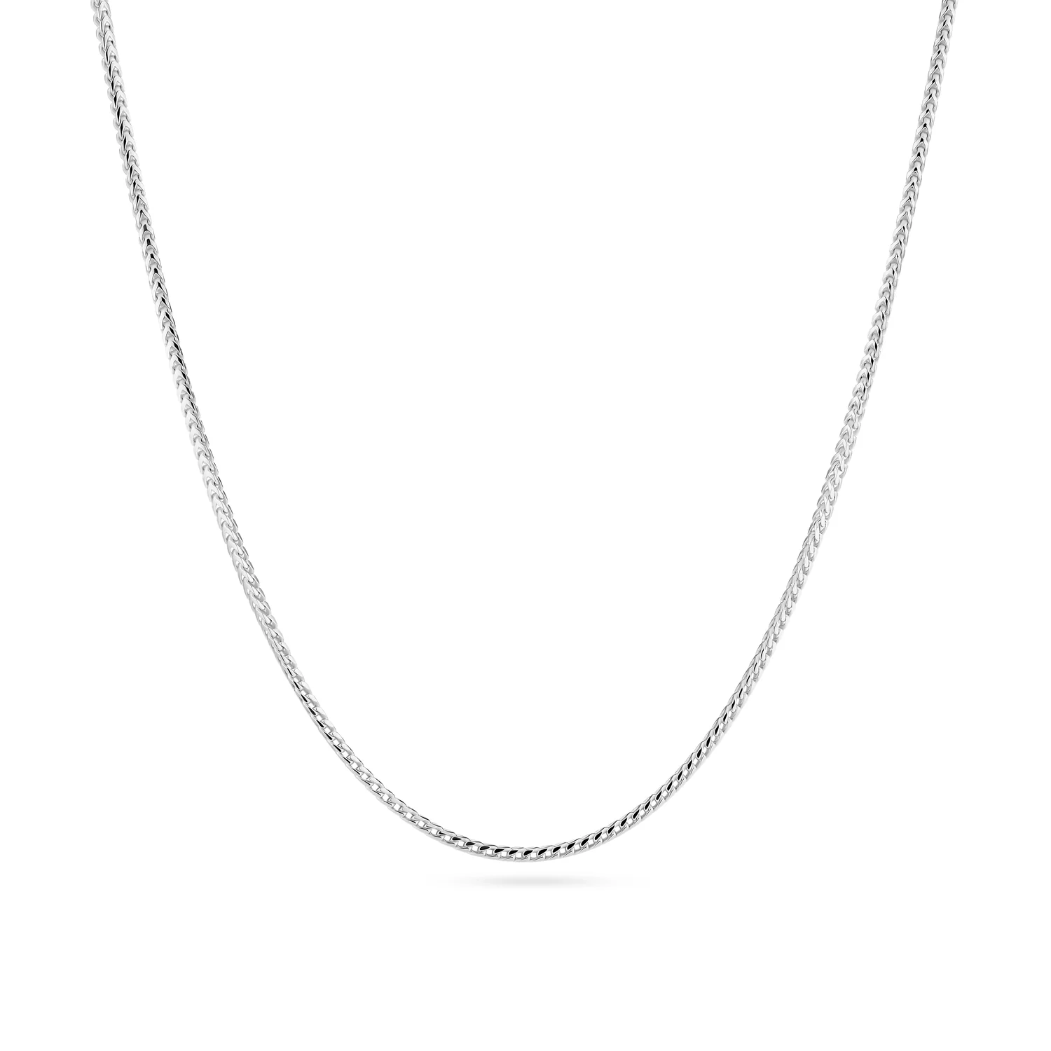 Schlichte Gliederkette im Vierkant-Design