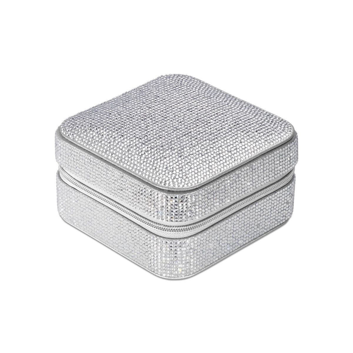 Glitzernde Kristall Schmuck-Reisebox