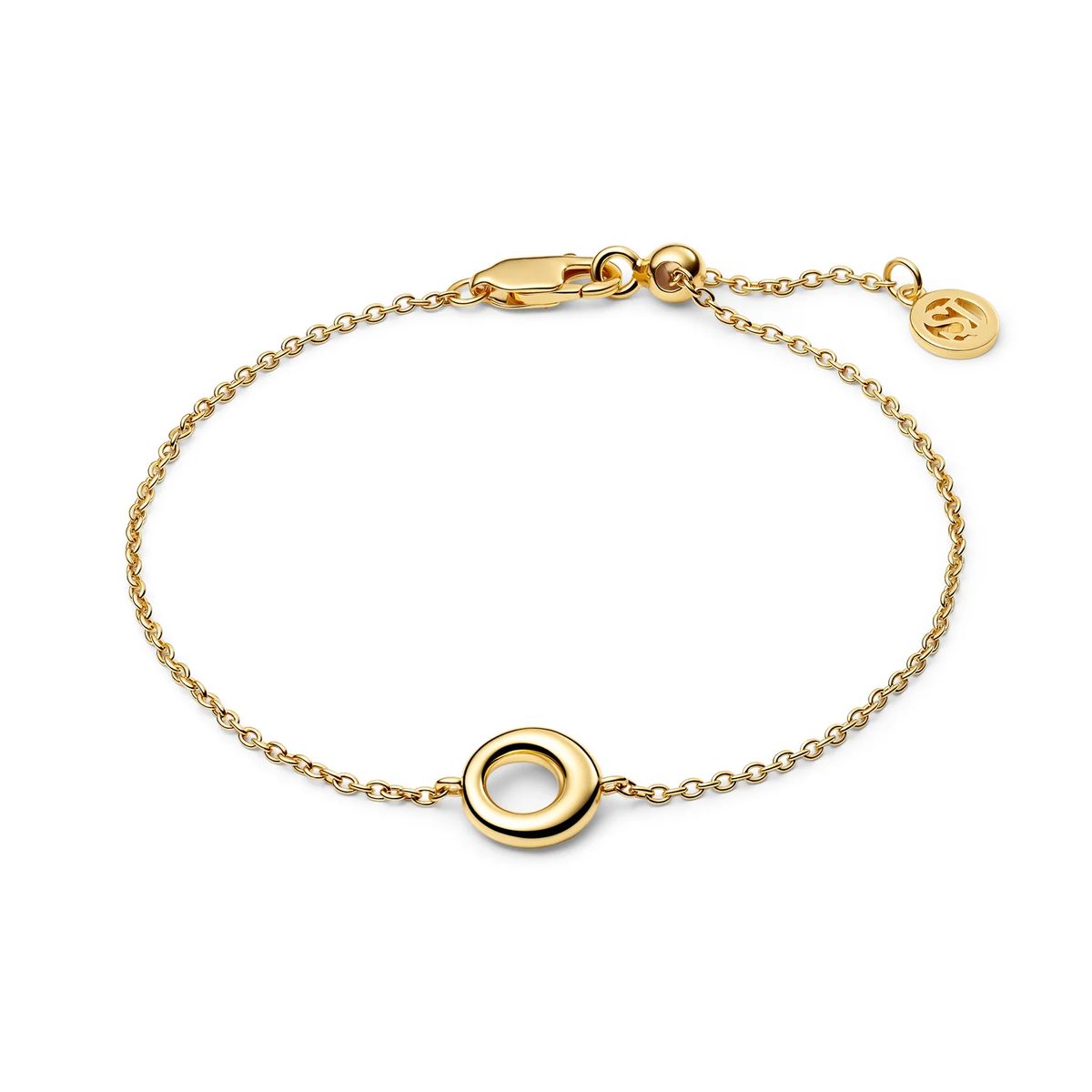 Minimalistisches Armband mit Ring-Motiv