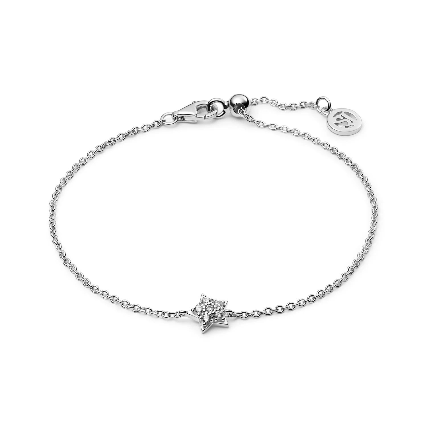 Filigranes Armband mit Sternanhänger