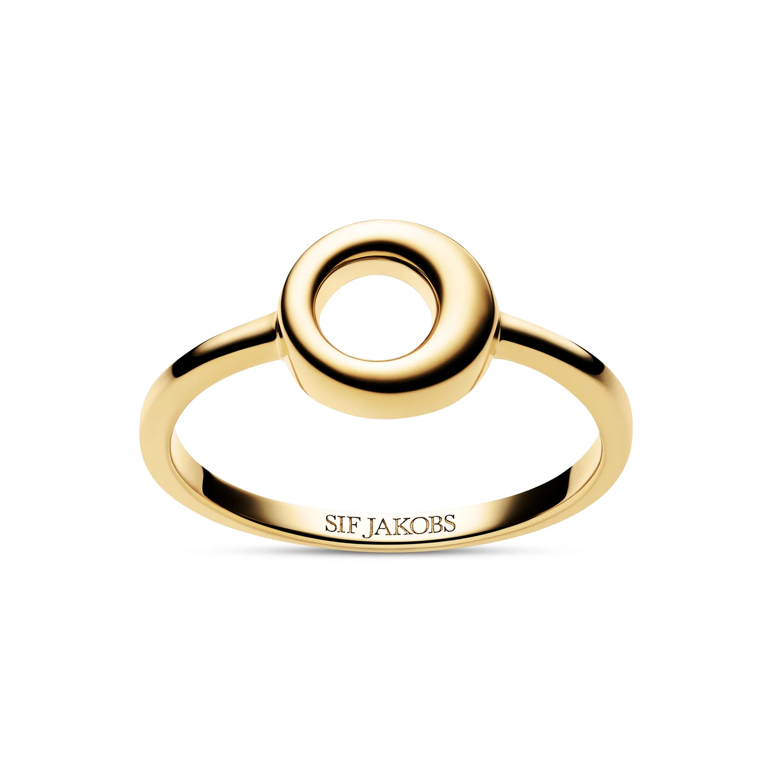 Selene Ring mit asymmetrischem Kreis