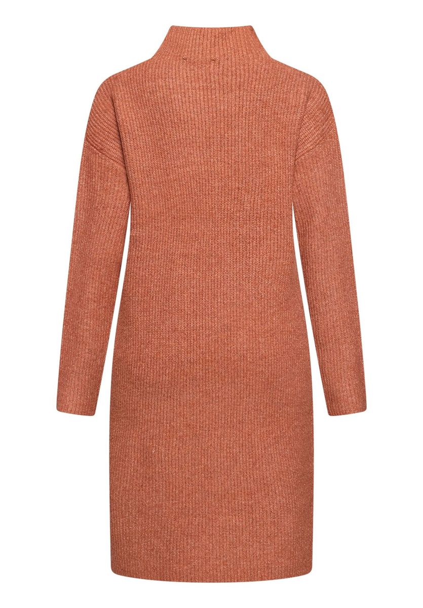 Lässiges Strickkleid mit Stehkragen