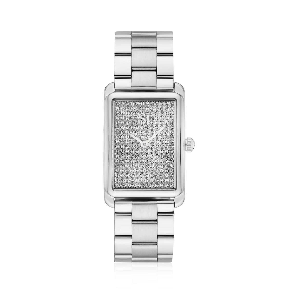 Rechteckige Armbanduhr Santina
