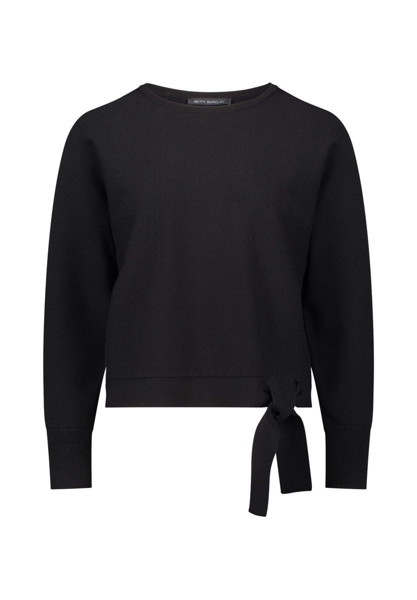 Feinstrickpullover mit Bindedetail