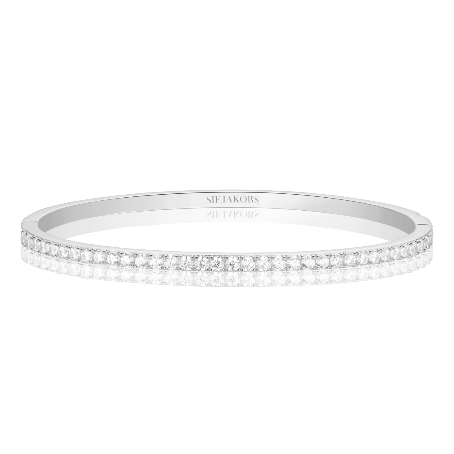 Eleganter Armreif mit Pavé-Besatz
