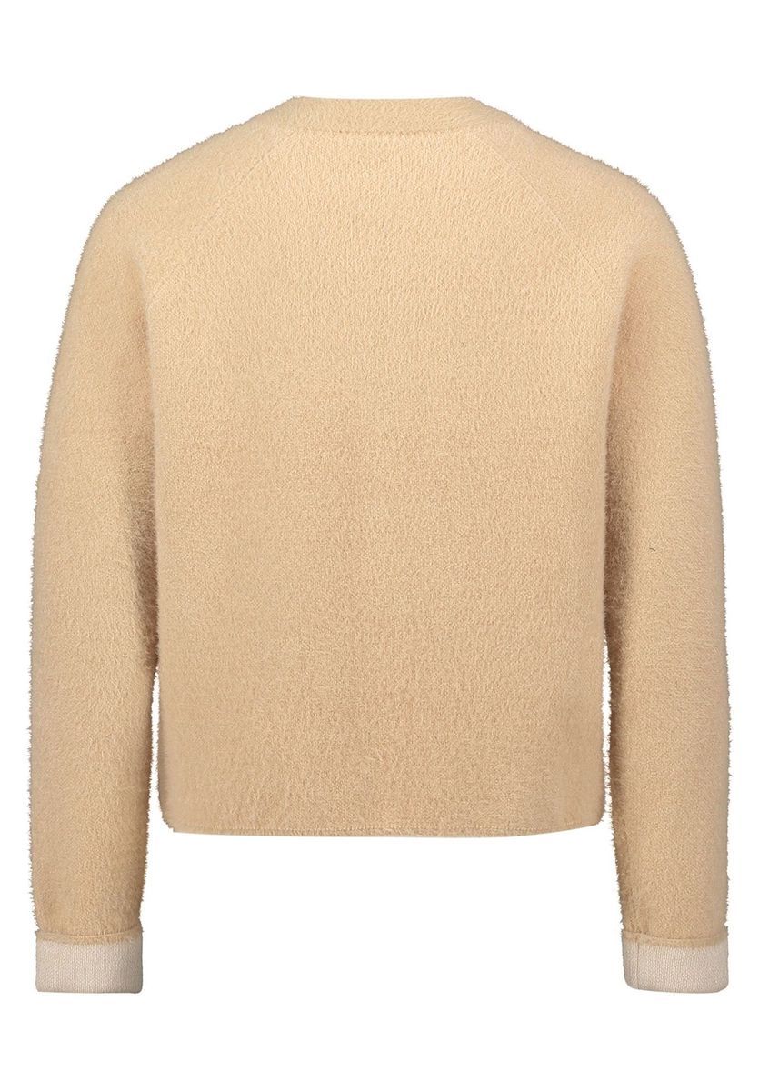 Moderne Strickjacke mit Reißverschluss