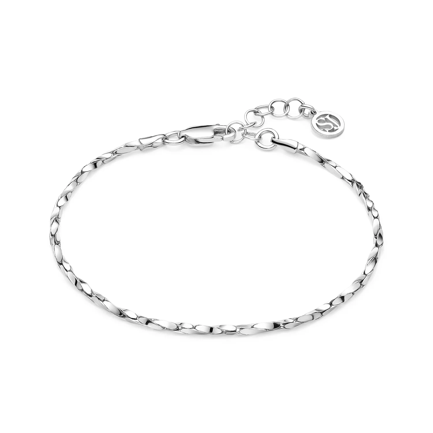Elegantes gedrehtes Kettenarmband