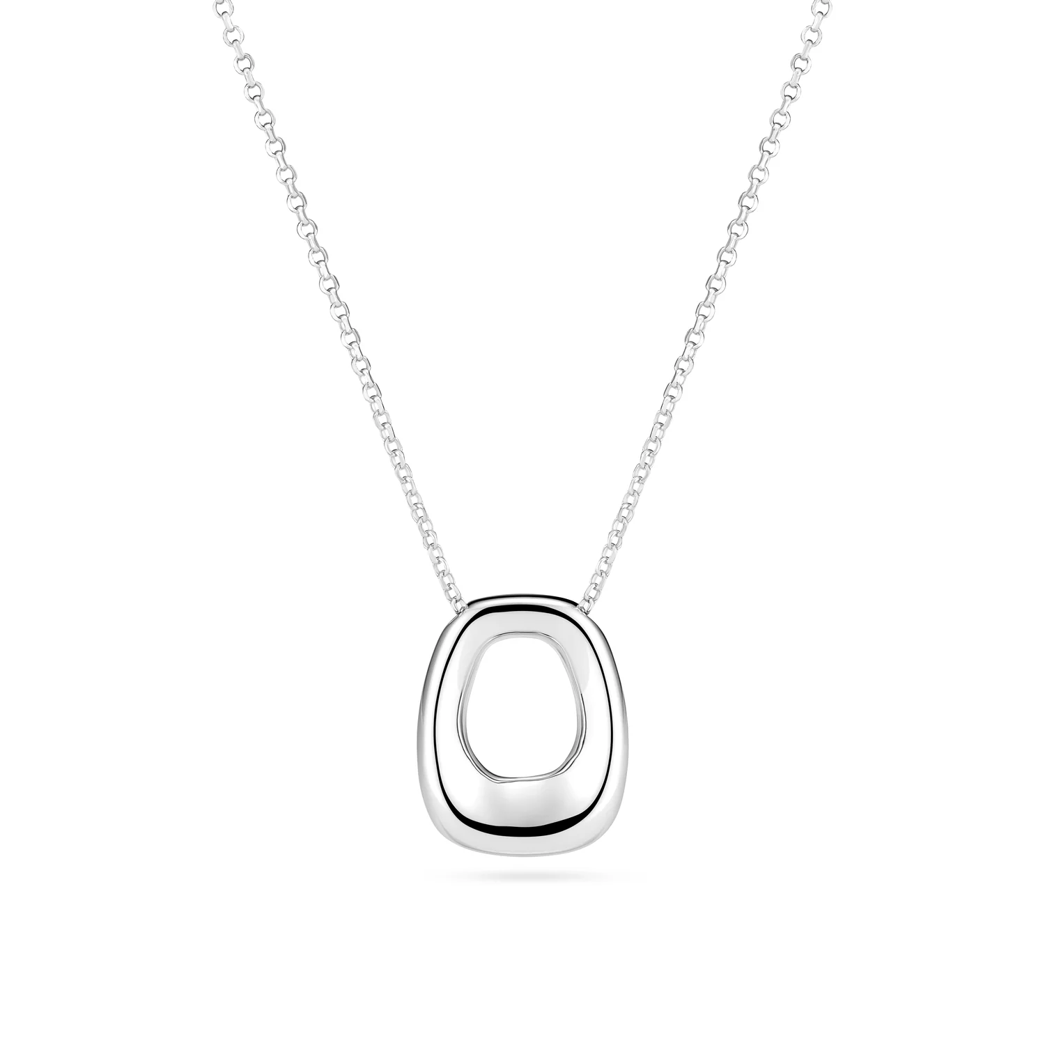 Minimalistisches Collier mit Taschen-Anhänger