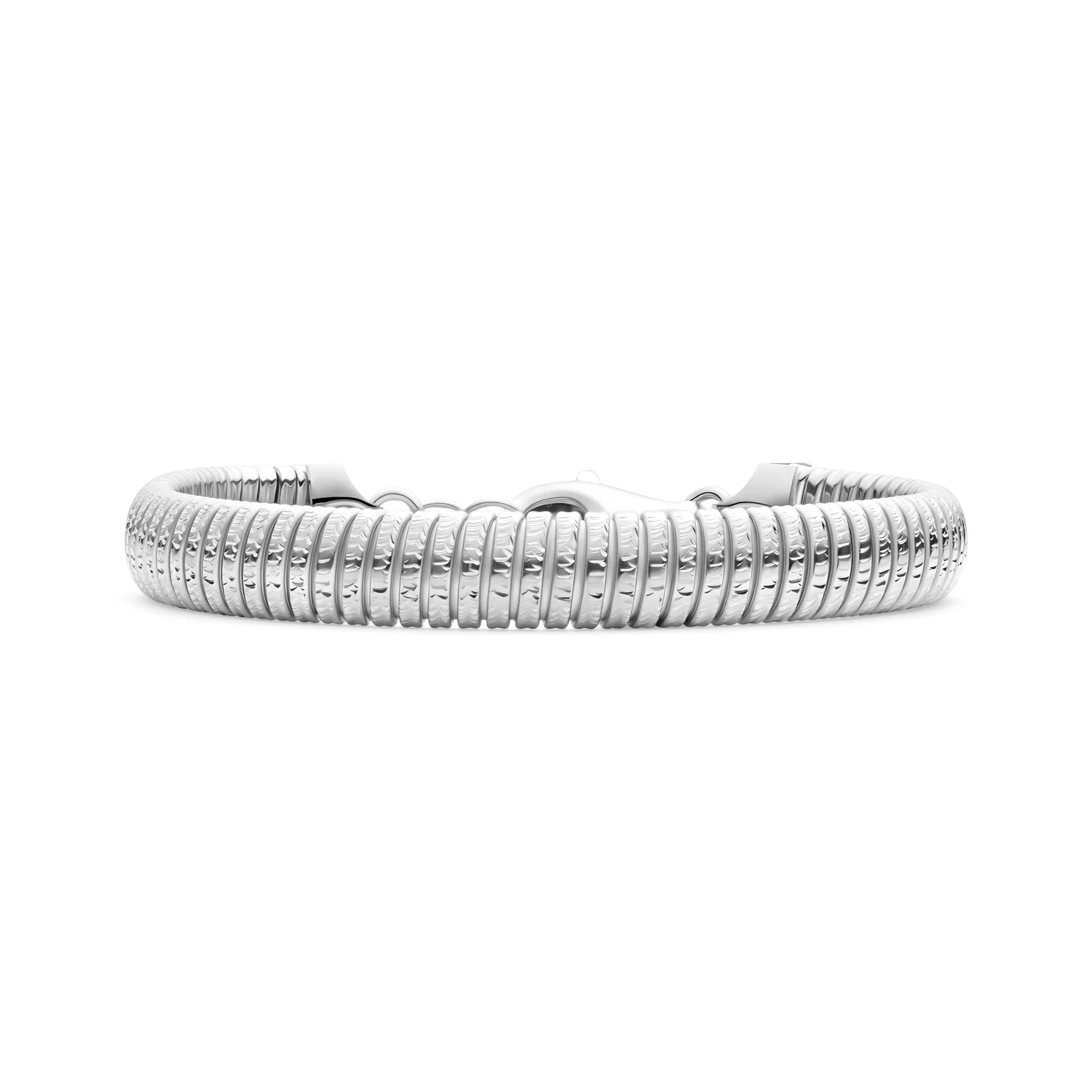 Geripptes Gliederketten Armband
