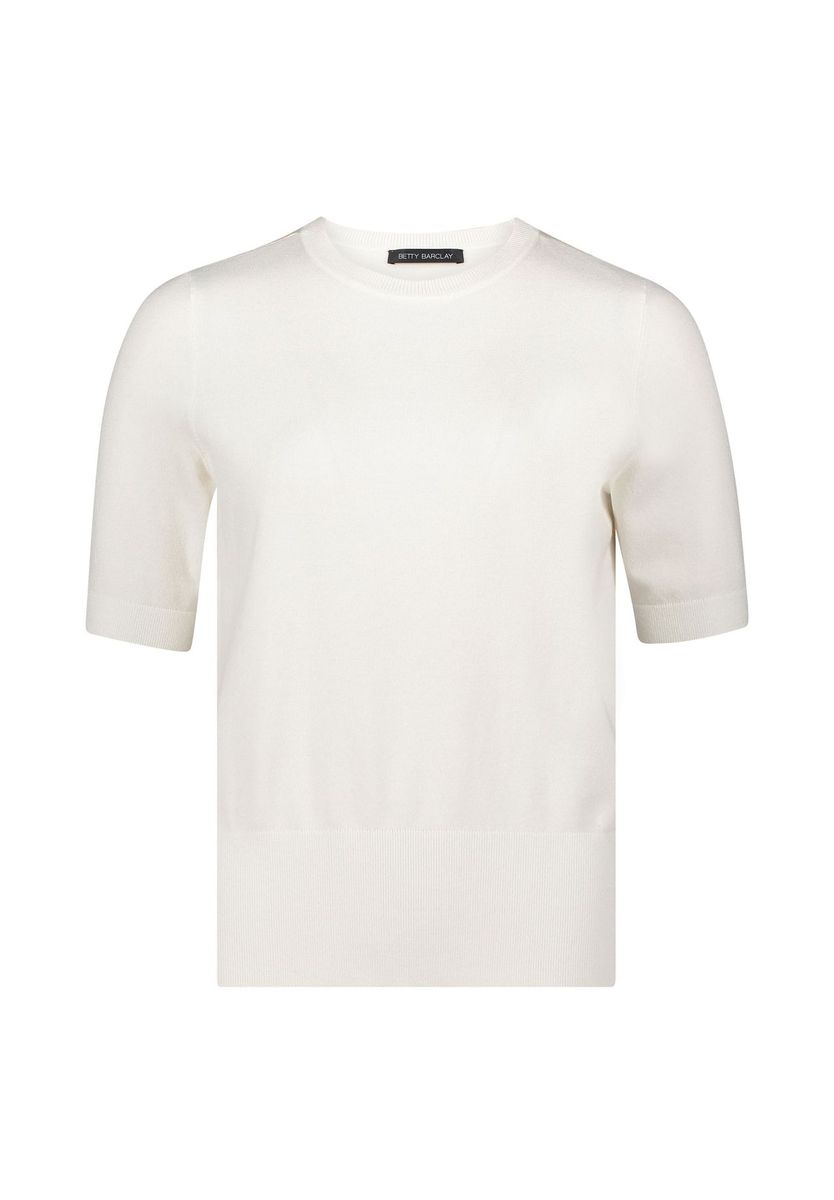 Klassisches Kurzarm Strickoberteil