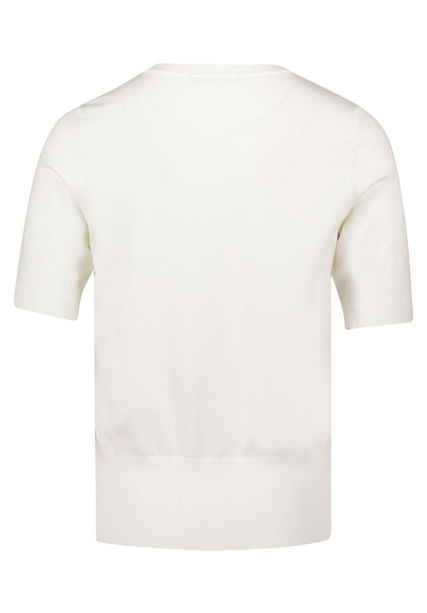 Klassisches Kurzarm Strickoberteil