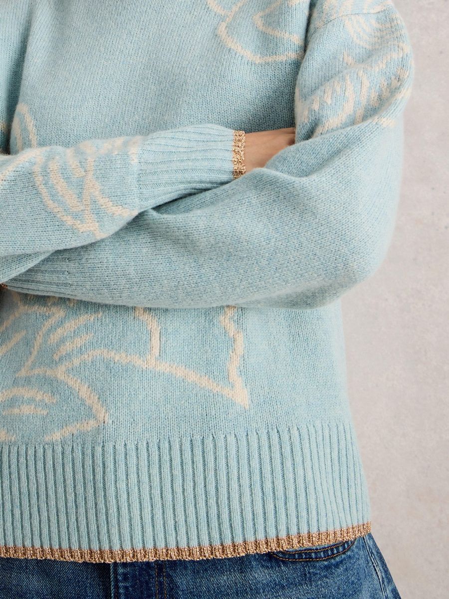 Fenella Pullover mit Blumenmuster
