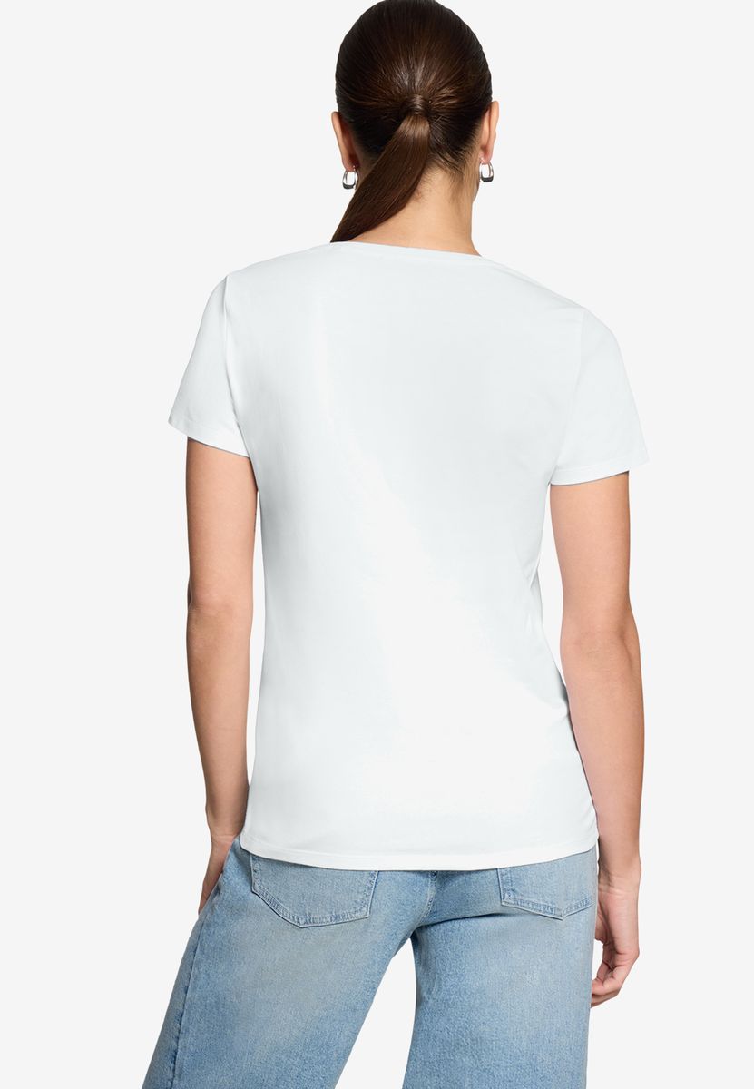 Grafik-T-Shirt mit Sonnen-Print