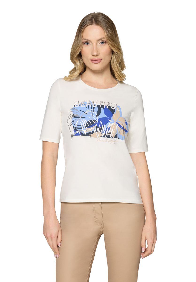 Shirt mit Grafikprint, lässige Passform