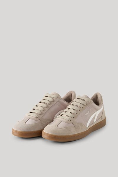 Klassische Ledersneaker mit Teddyfutter