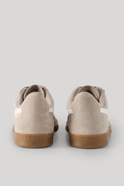 Klassische Ledersneaker mit Teddyfutter