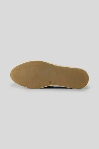 Penny-Loafer-Espadrilles aus Wildleder