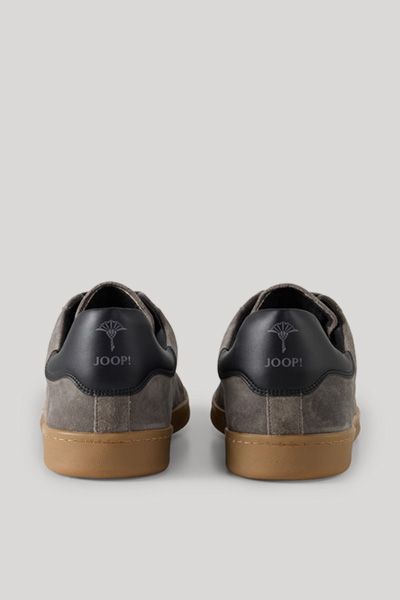 Low-Top Wildledersneaker mit Gummisohle