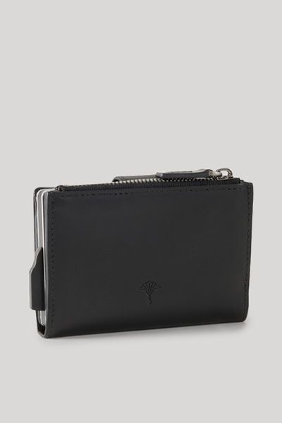 RFID-geschützte Leder-Klappgeldbörse
