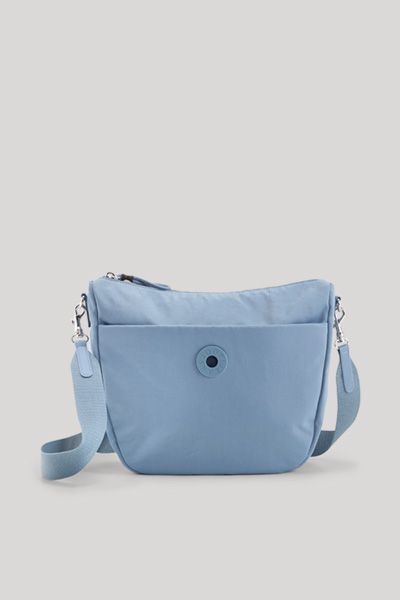 Minimalistische Nylon-Schultertasche