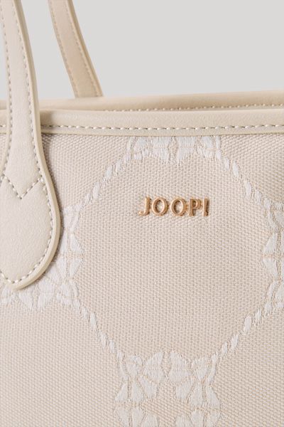 Canvas-Handtasche mit Kornblumen-Muster