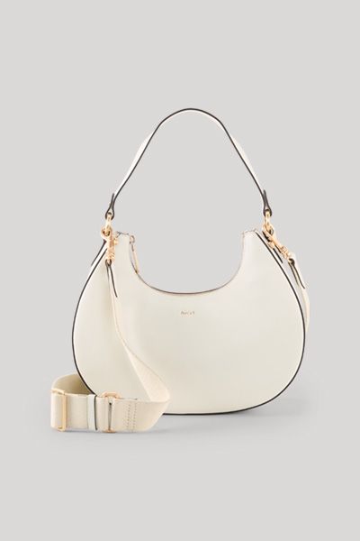Crescent Hobo-Tasche aus Glattleder