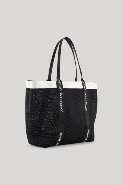 Mesh-Shopper mit abnehmbarer Clutch