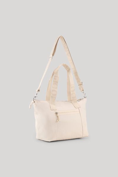 Moderner Nylon-Shopper mit Signature-Riemen