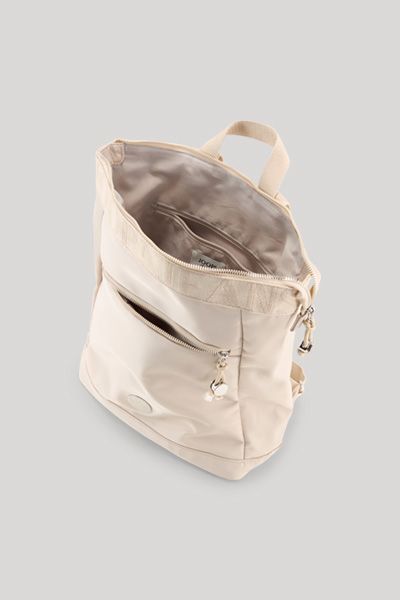 Urbaner Nylon-Rucksack mit Canvas-Akzenten