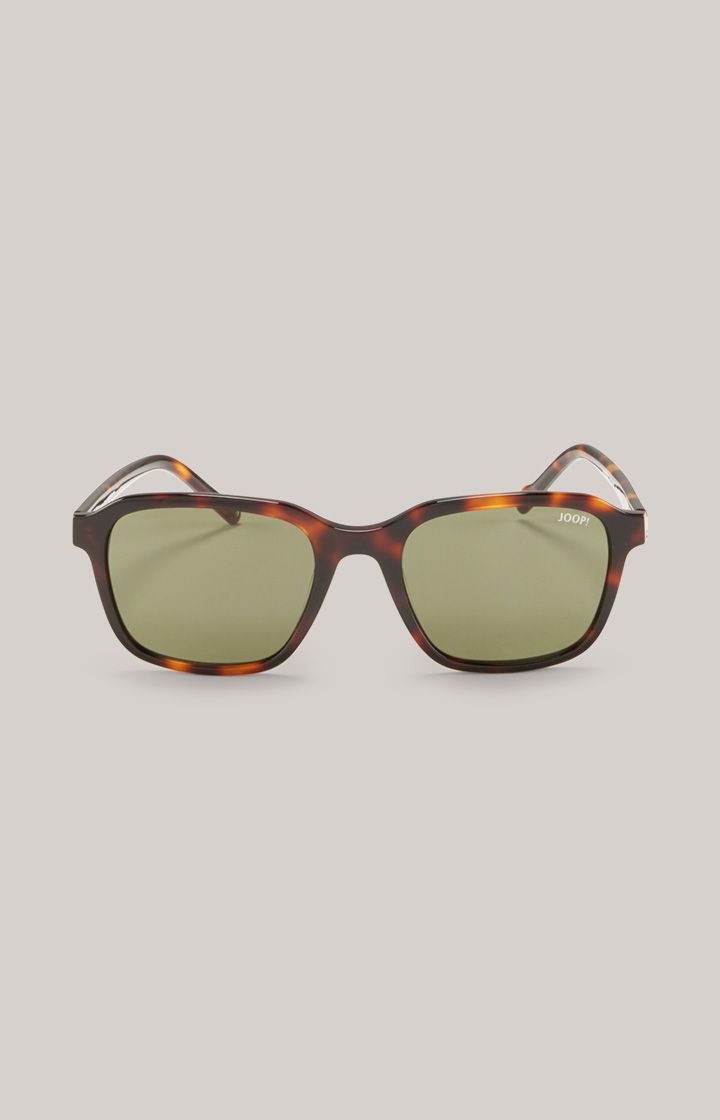 Moderne rechteckige getönte Sonnenbrille