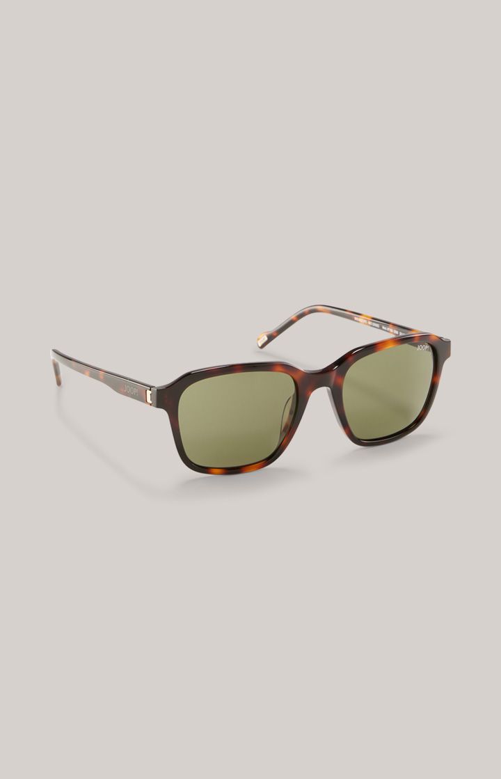 Moderne rechteckige getönte Sonnenbrille