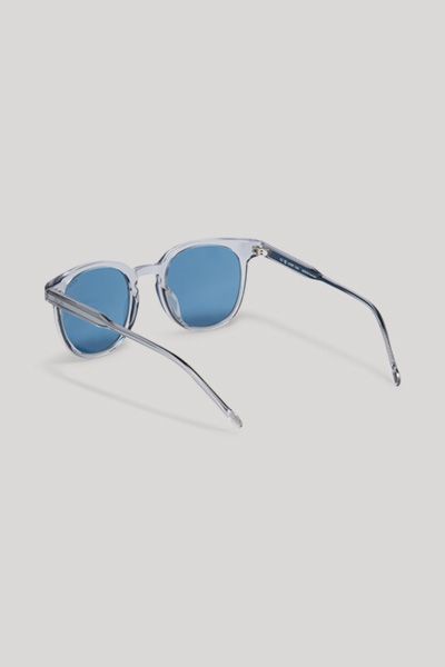 Moderne Ovale Vollrand-Sonnenbrille
