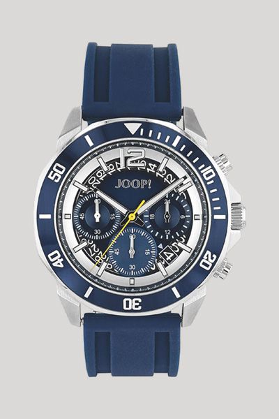 Sportlicher Chronograph mit Silikonarmband