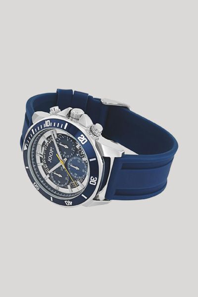 Sportlicher Chronograph mit Silikonarmband
