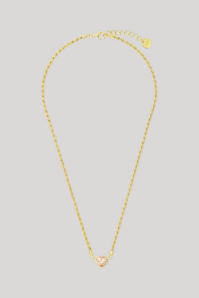 Elegantes Herz-Anhänger Collier