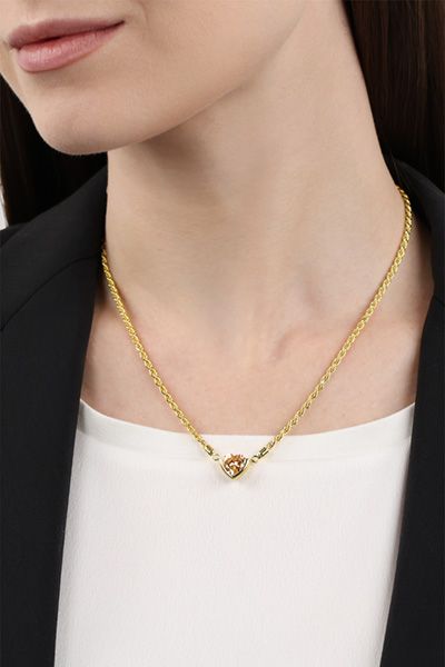 Elegantes Herz-Anhänger Collier