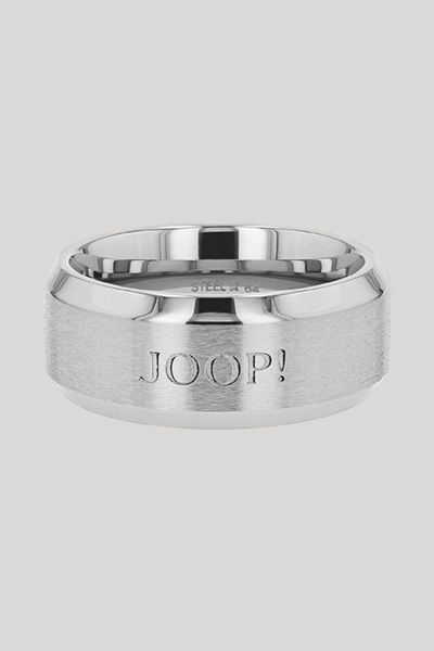 Moderner Ring aus Edelstahl