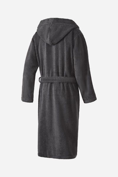 Premium Kapuzenbademantel aus Baumwollfrottier