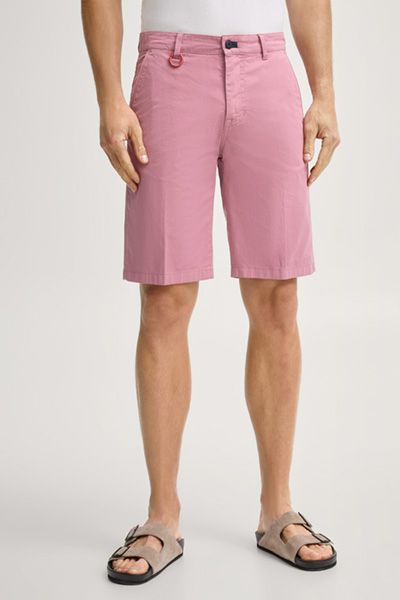 Klassische Baumwoll-Bermudas mit Bügelfalte