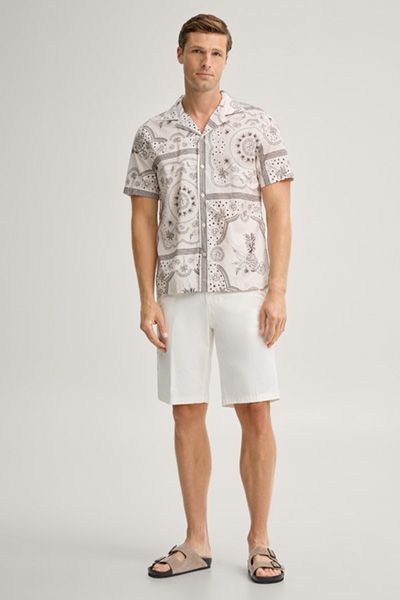 Klassische Bermuda-Shorts aus Stretch-Baumwolle