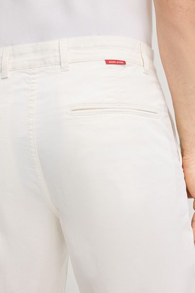 Klassische Bermuda-Shorts aus Stretch-Baumwolle