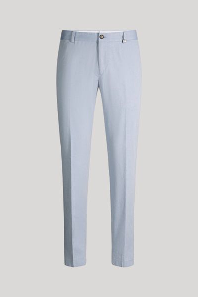 Klassische Baumwoll-Chino mit Bügelfalten