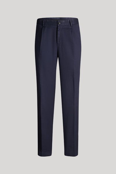 Bundfaltenhose aus Leinenmischung