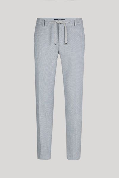 Baumwoll-Leinen-Hose mit Tunnelzug