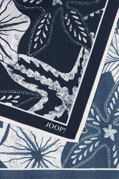 Seideneinstecktuch mit maritimem Print